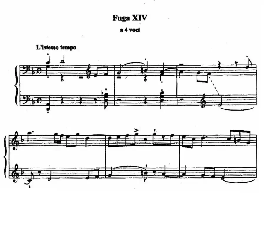 24 Preludes and Fugues Op.82(24首前奏曲与赋格·14)