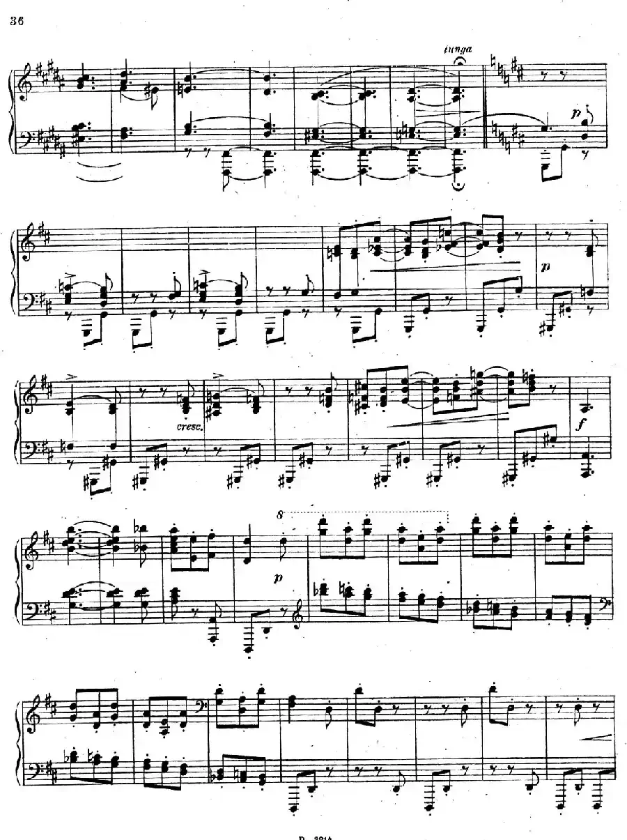 Four Pieces 4首小品 Op.2(Ⅳ)