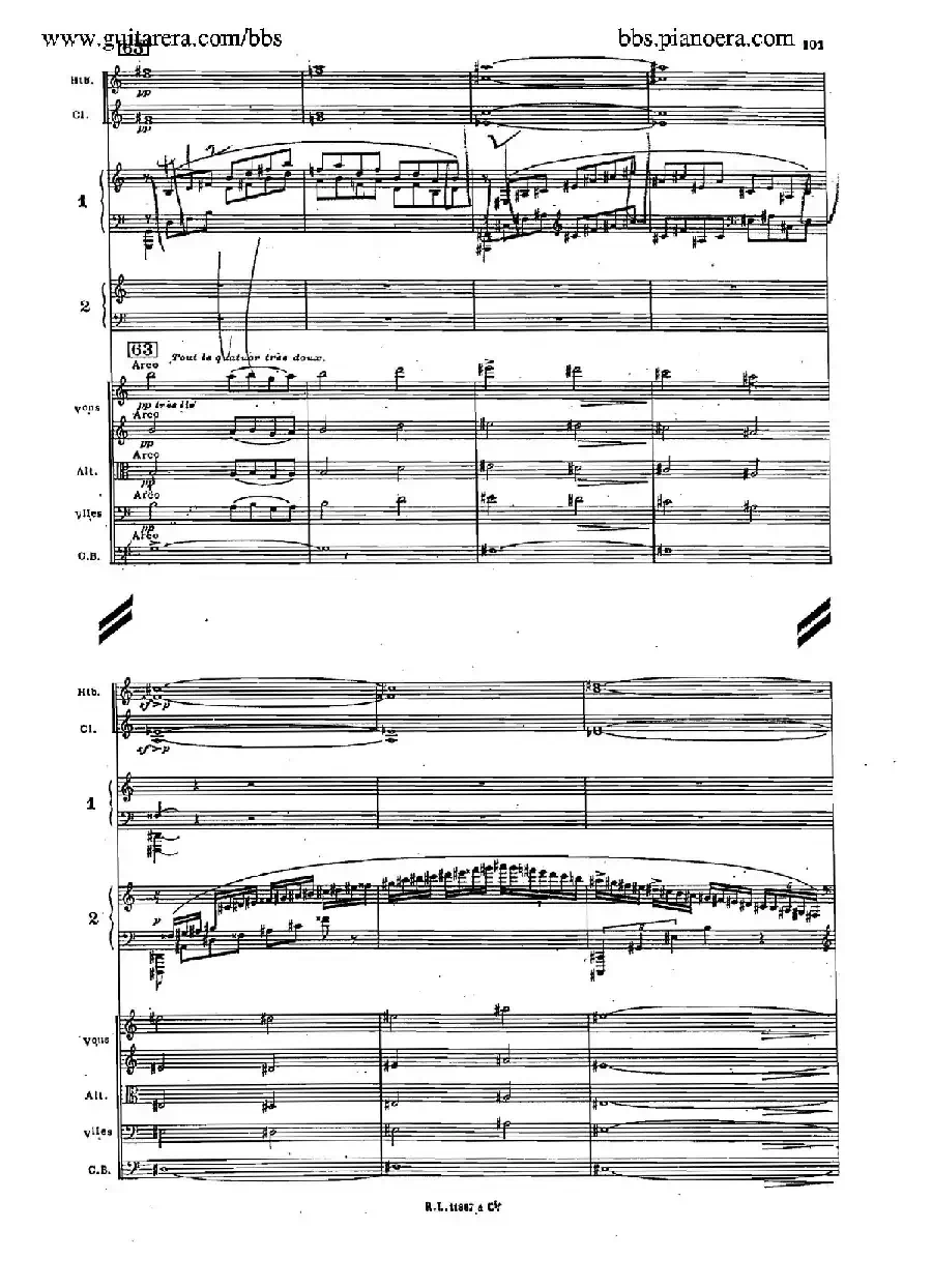 Concerto for 2 Pianos in d Minor(d小调双钢琴协奏曲·总谱)
