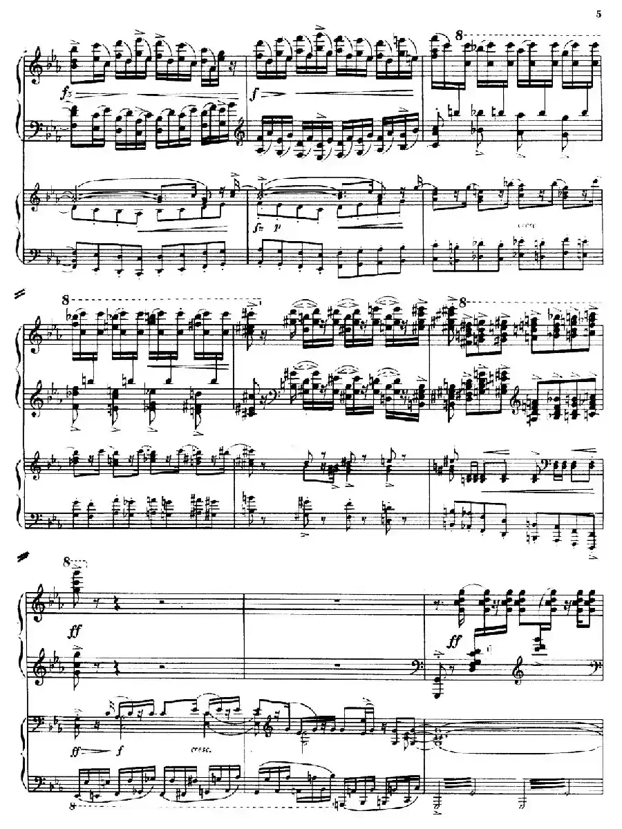 Piano Concerto No.2 in c Minor Op.50(c小调第二钢琴协奏曲·Ⅰ·双钢琴)