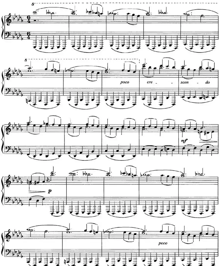 柴可夫斯基18首钢琴小品Op.72(10.Scherzo-fantaisie)