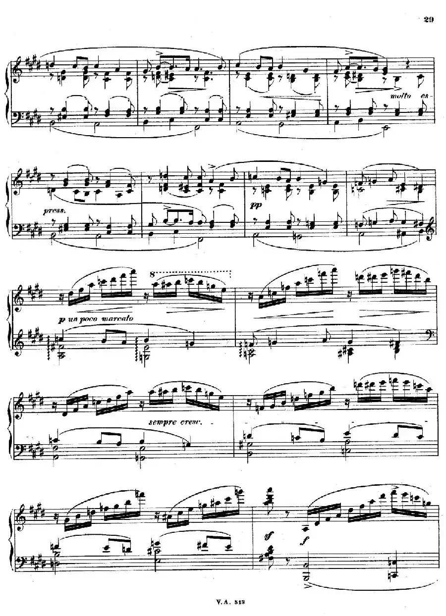 升c小调第一钢琴奏鸣曲(Op.6)