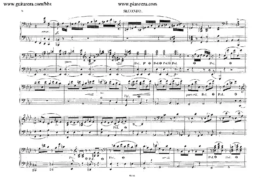Piano Concerto No.2 in f Minor Op.21(f小调第二钢琴协奏曲·四手联弹版)