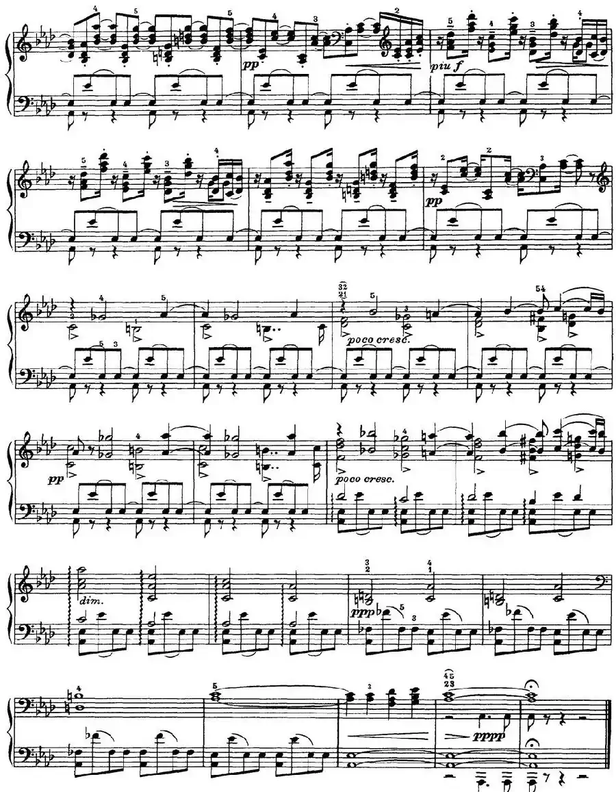 柴可夫斯基18首钢琴小品Op.72(2.Berceuse)