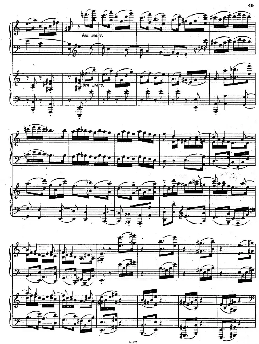 Symphony No.4 in e Minor Op.98(e小调第四交响曲·双钢琴)