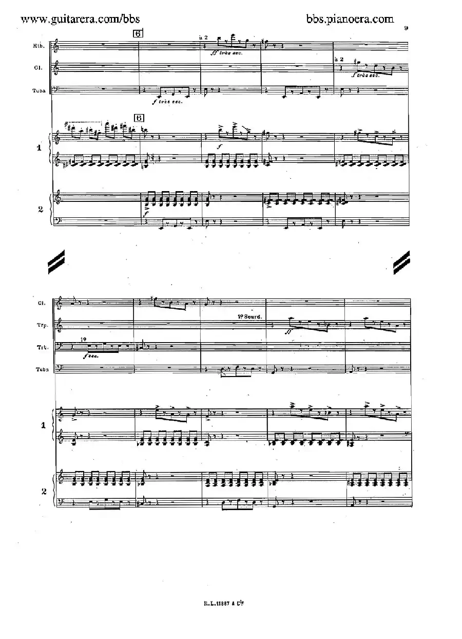 Concerto for 2 Pianos in d Minor(d小调双钢琴协奏曲·总谱)