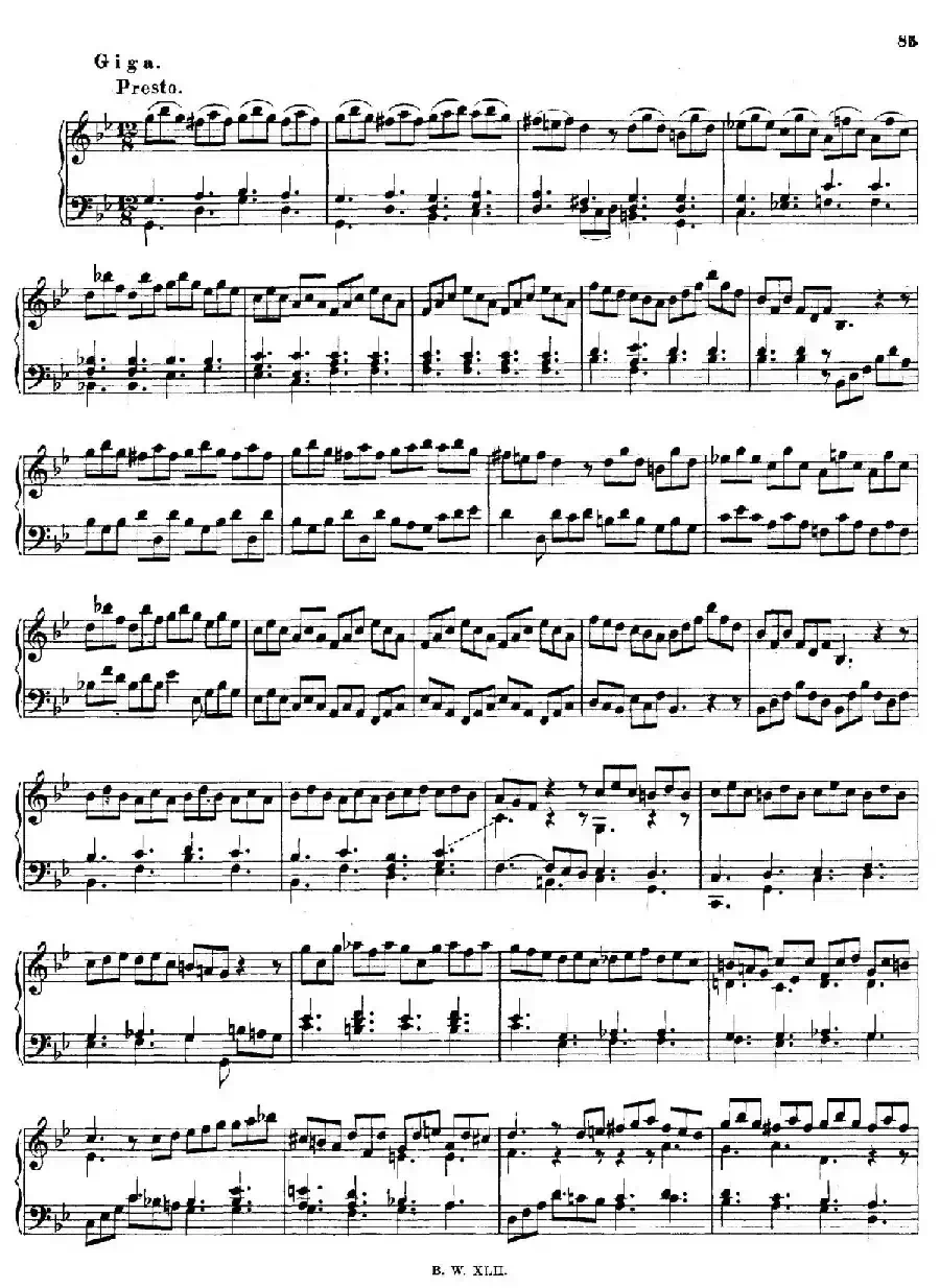 16 Concertos BWV 972-987(十六首为独奏古钢琴而作的协奏曲)(P21——30)