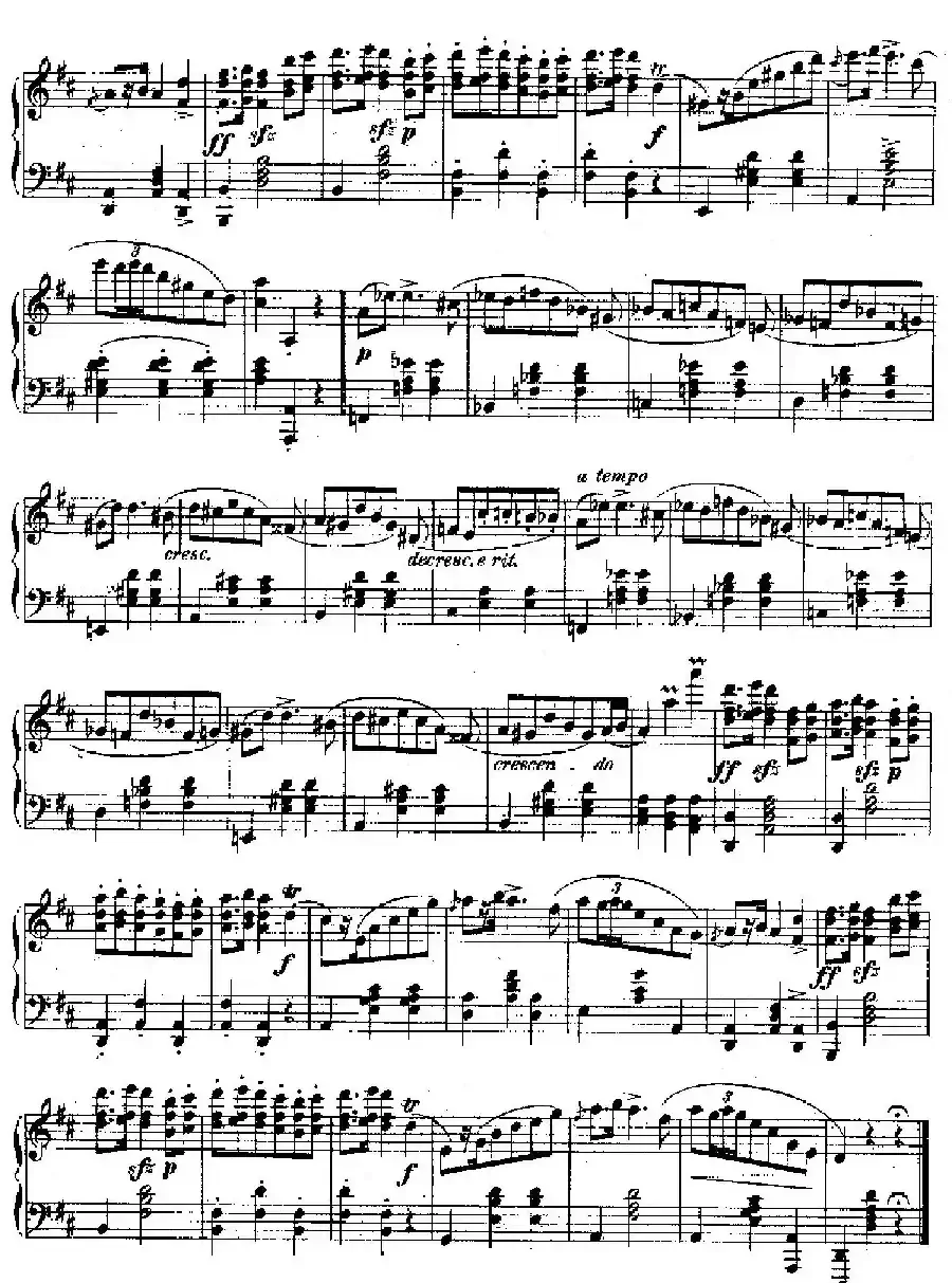 Five Polish National Dance Op.3(5首波兰民族舞曲 No.3)