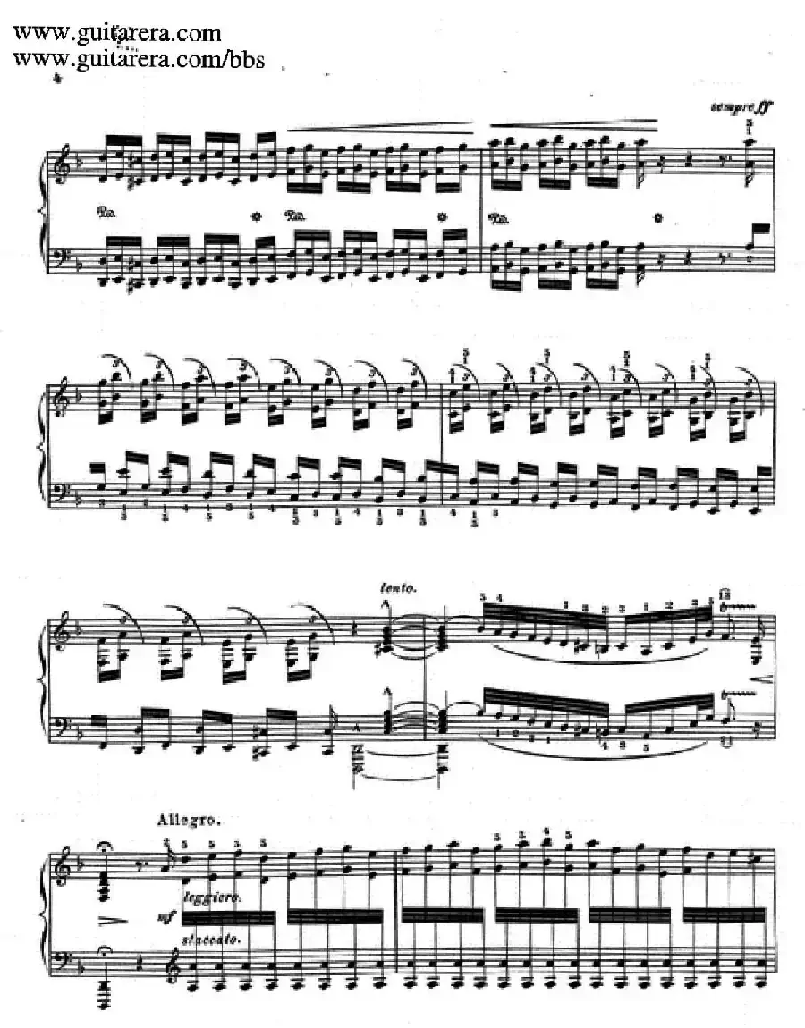 d小调托卡塔与赋格(BWV 565·陶西格改编钢琴独奏版)