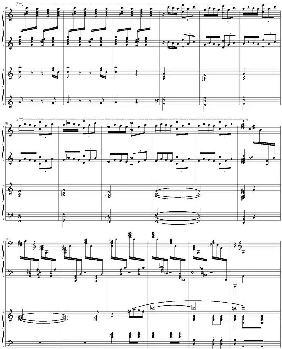 帕格尼尼主题狂想曲(Rhapsody on the theme by pagenini)
