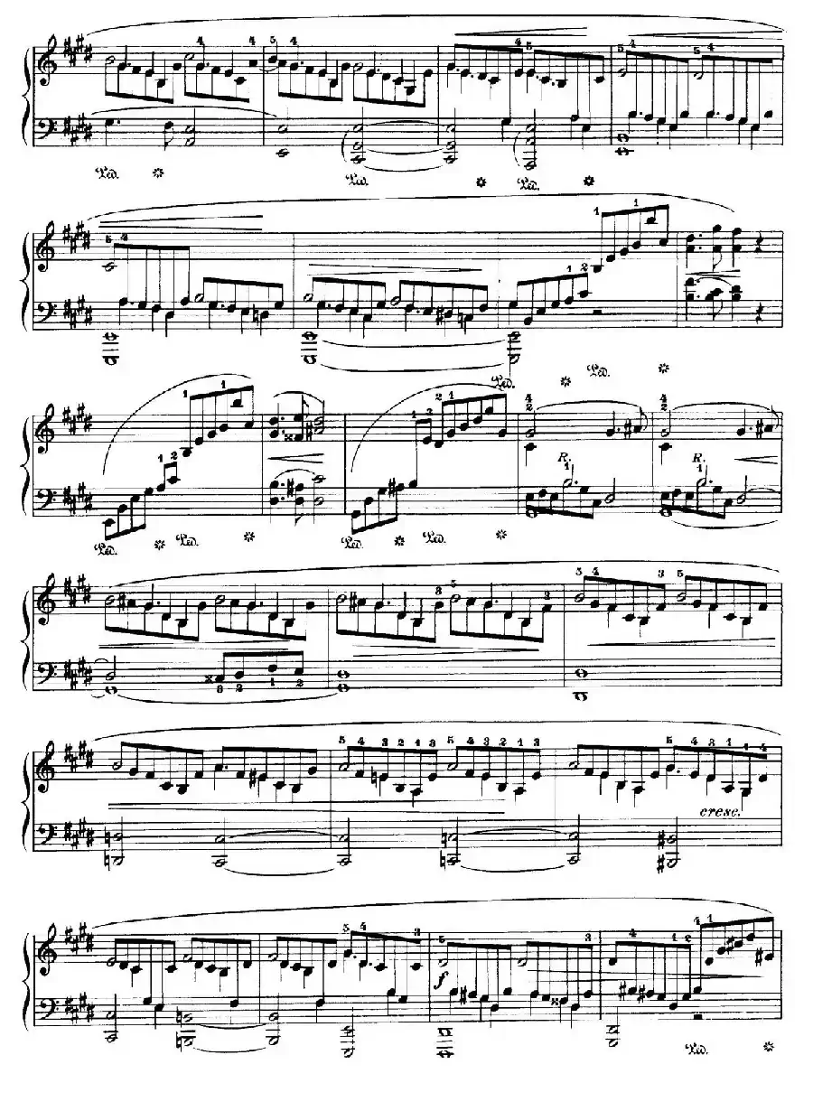 Piano Sonata No.3 in b Minor Op.58(b小调第三钢琴奏鸣曲·第三乐章)