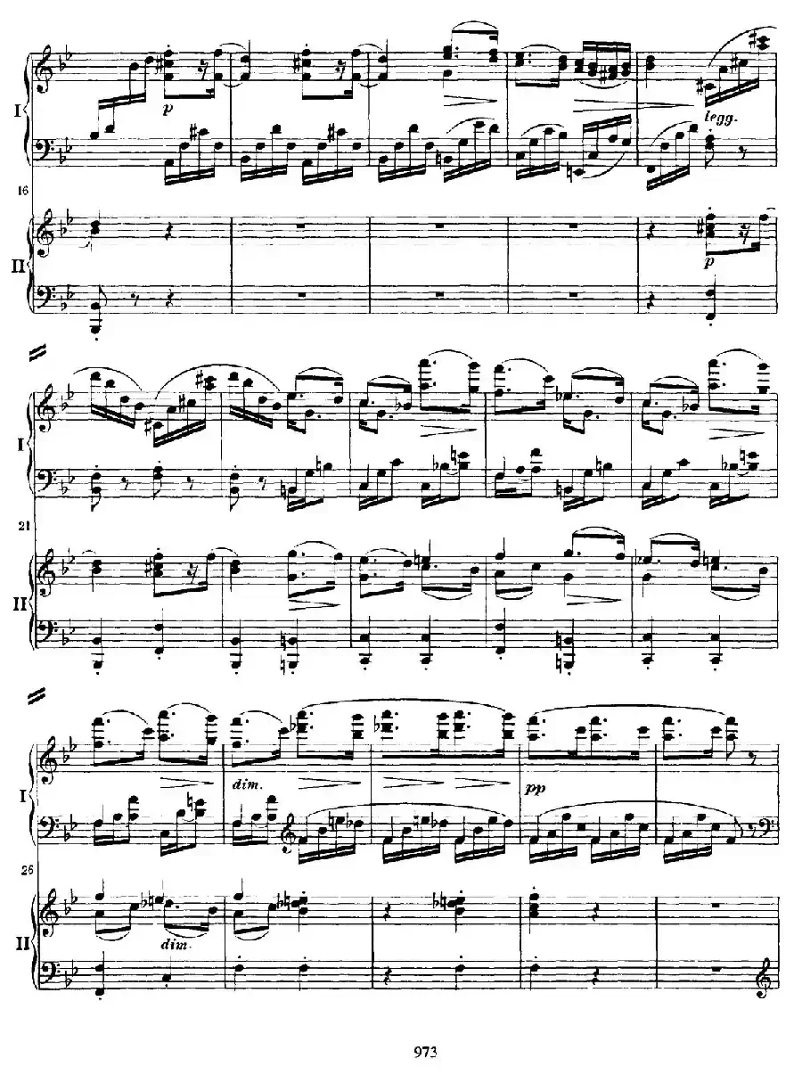 降B大调第二钢琴协奏曲(P71——80)