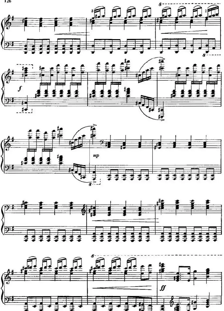 中国钢琴名曲30首:奋勇前进