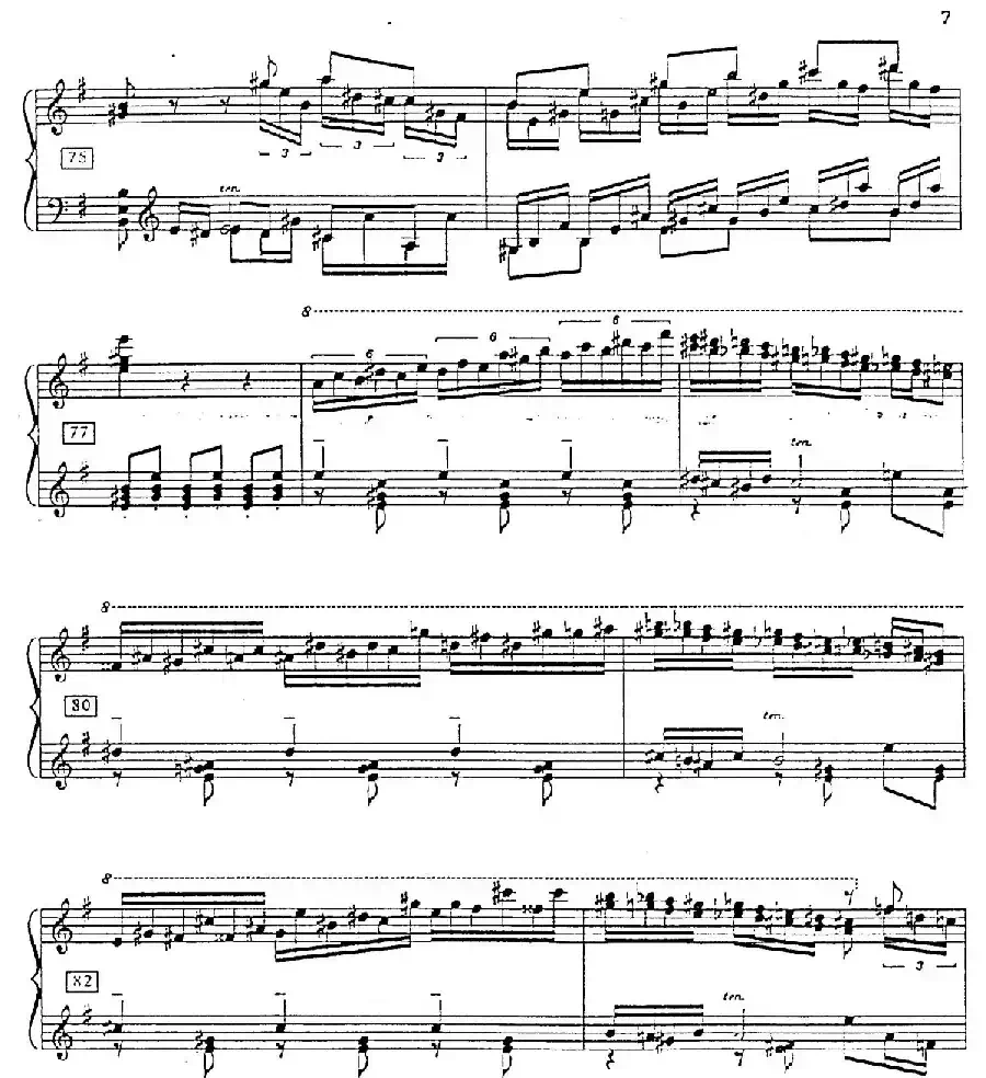 Carmen Variations 12 Pieces(12首卡门主题变奏曲·4)