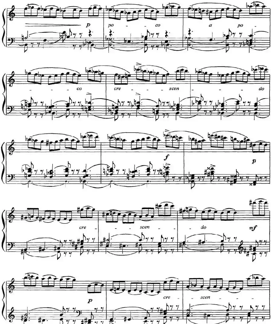 柴可夫斯基18首钢琴小品Op.72(10.Scherzo-fantaisie)