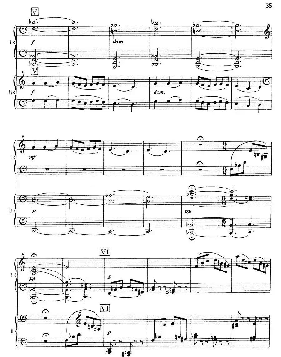 The Planets Op.32(双钢琴)(行星·第三乐章 水星—飞行使者)