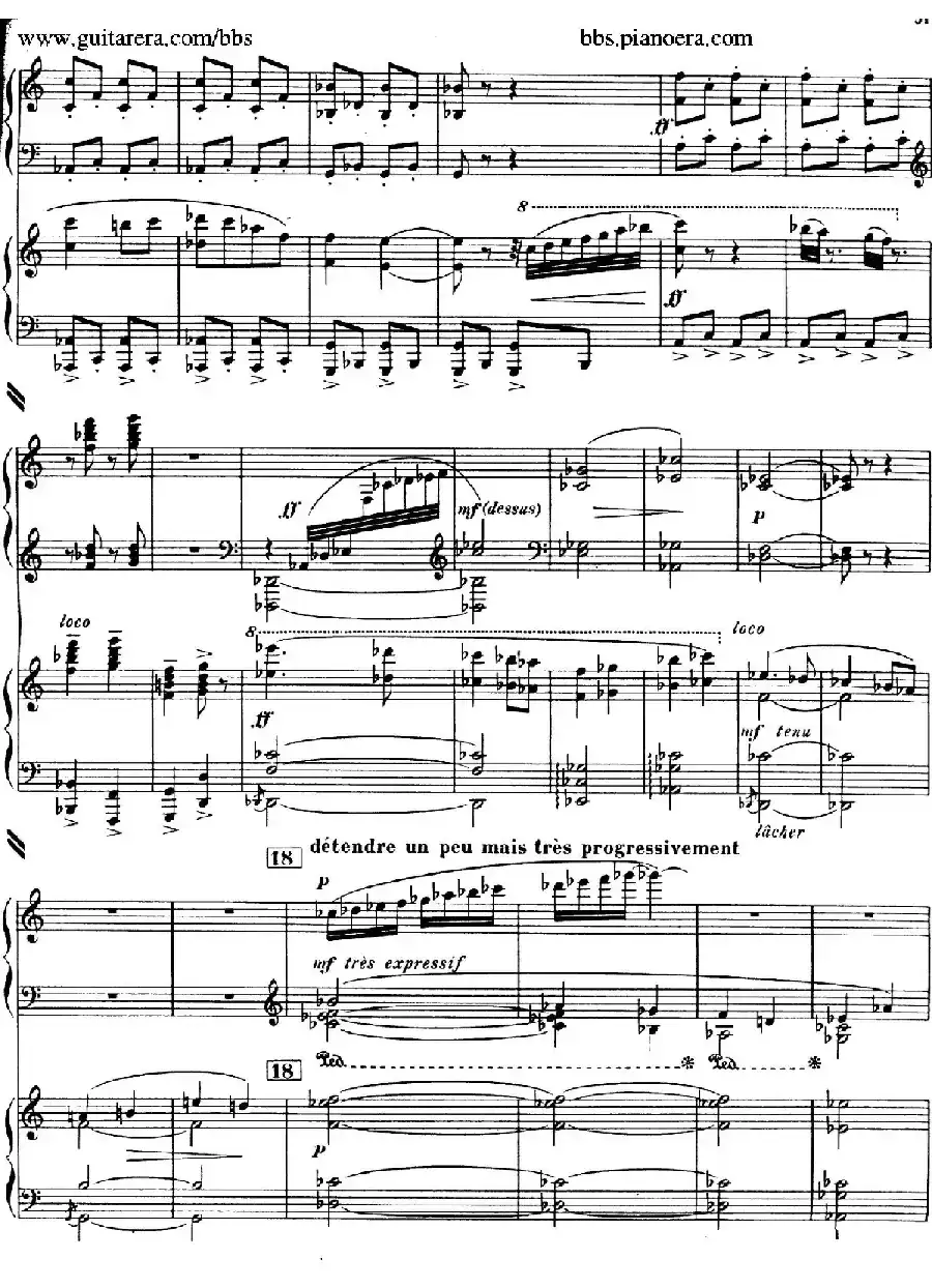 Piano Concerto in c-sharp Minor(升c小调钢琴协奏曲·第三乐章)