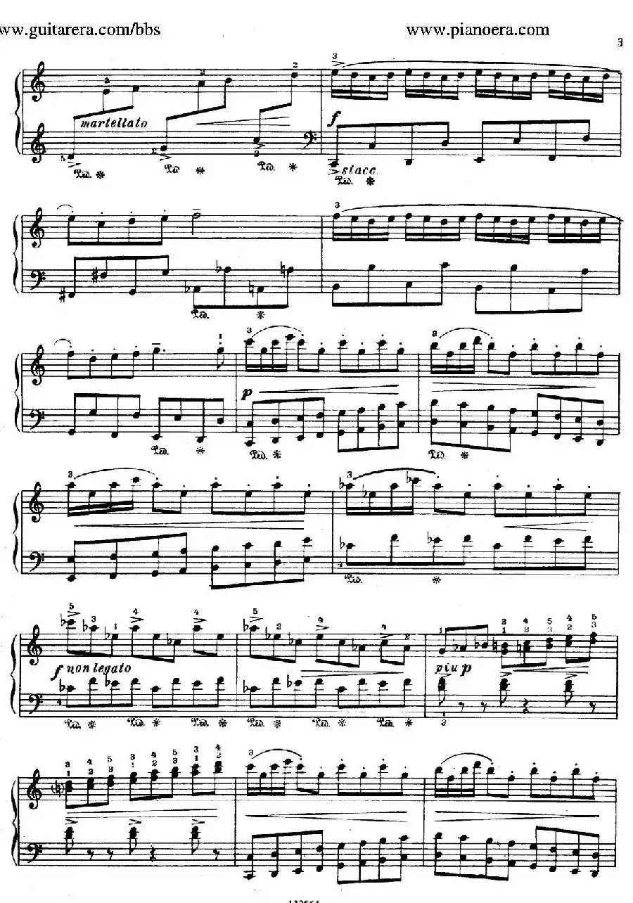 Piano Sonatina in C Major Op.93(C大调钢琴小奏鸣曲·第一乐章)