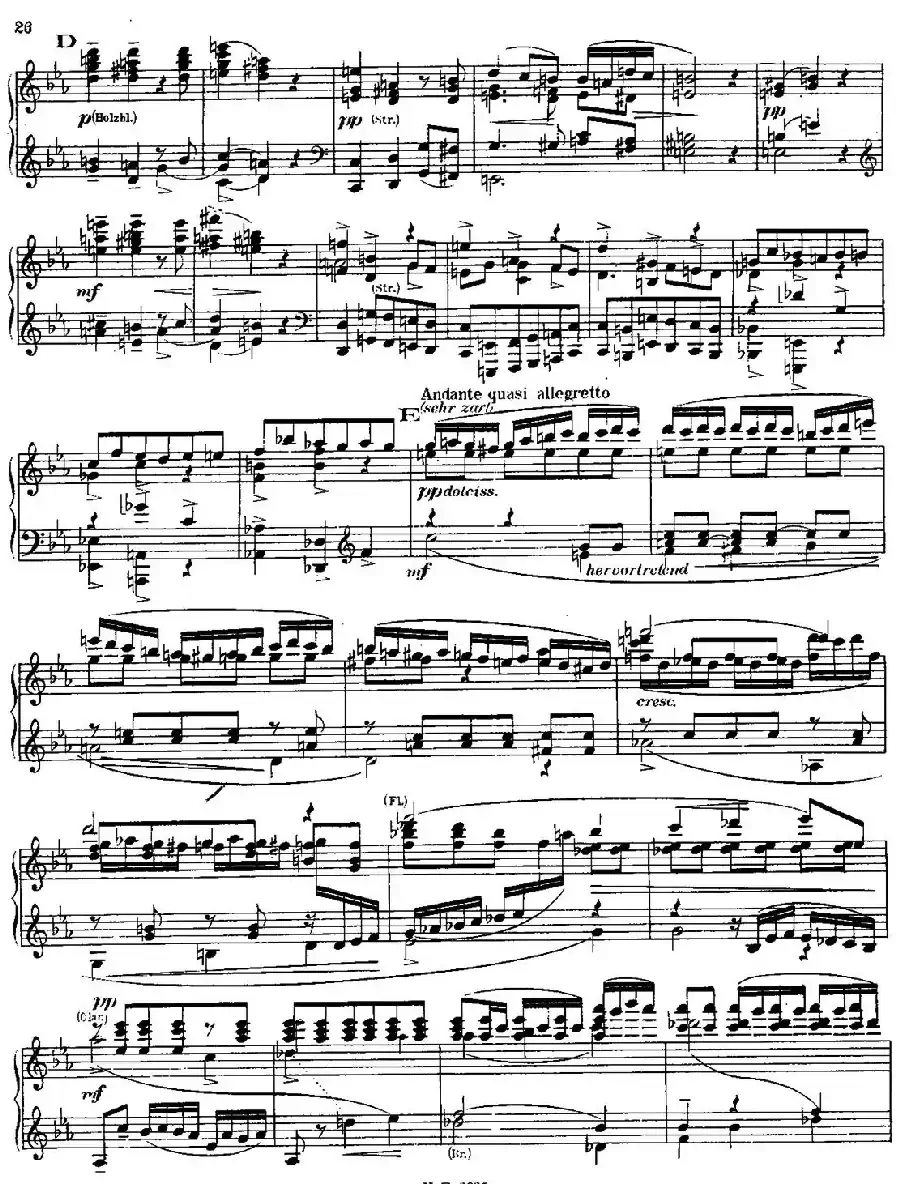 Symphony No.3 in d Minor - Solo Piano(d小调第三交响曲·钢琴独奏版·Ⅱ)