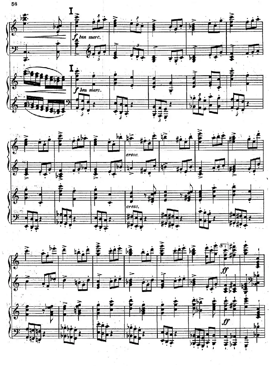 Symphony No.4 in e Minor Op.98(e小调第四交响曲·双钢琴)