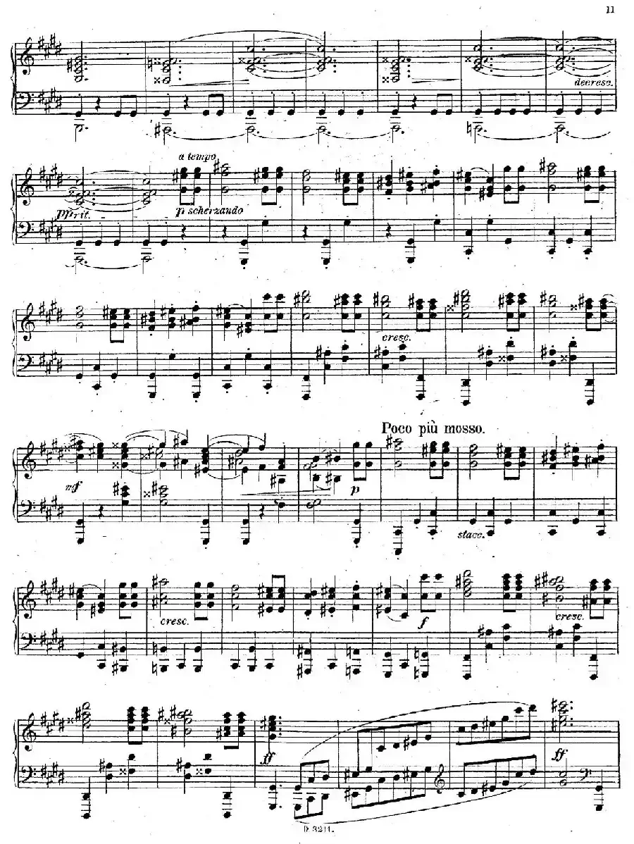 Four Pieces 4首小品 Op.2(Ⅰ)