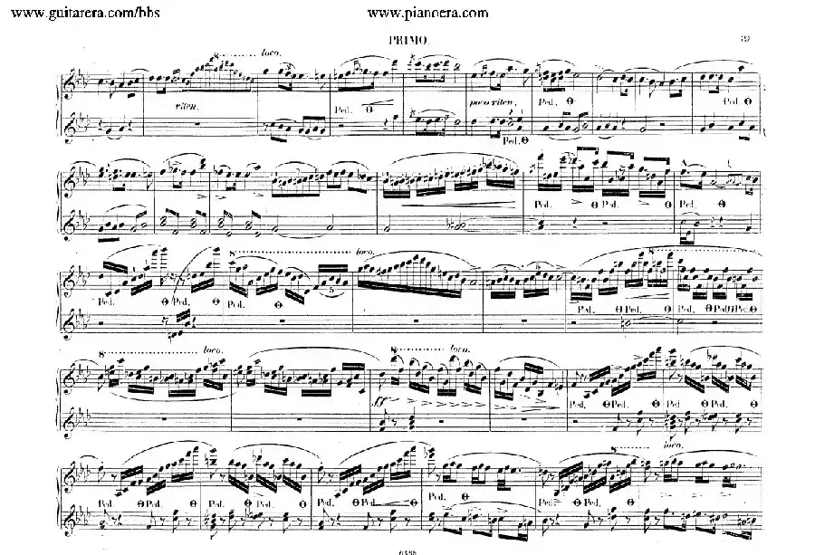 Piano Concerto No.2 in f Minor Op.21(f小调第二钢琴协奏曲·四手联弹版)