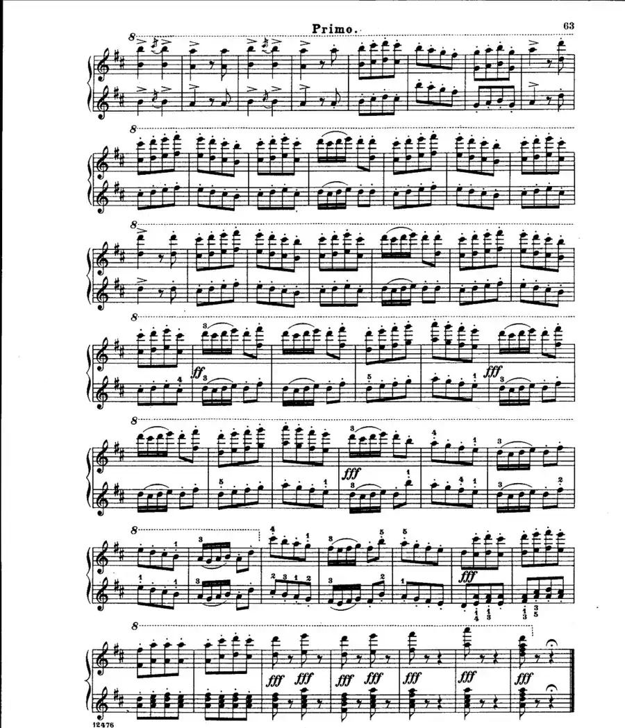 L'Arlesienne Suite No·2(阿莱城姑娘·第二组曲·四手联弹)