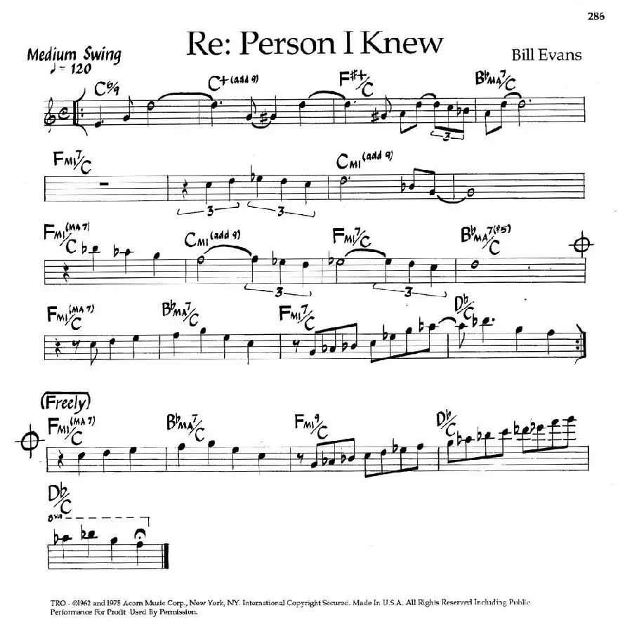 Re:Person I Knew(爵士钢琴曲)