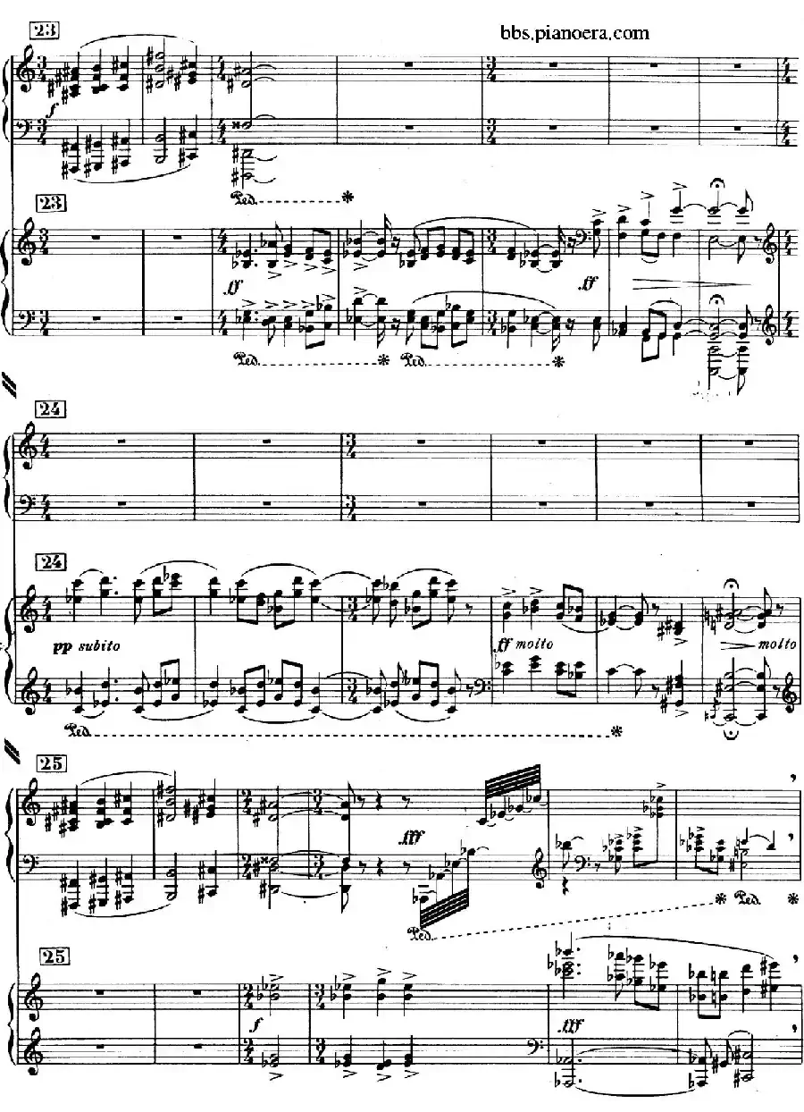 Piano Concerto in c-sharp Minor (升c小调钢琴协奏曲·第一乐章)