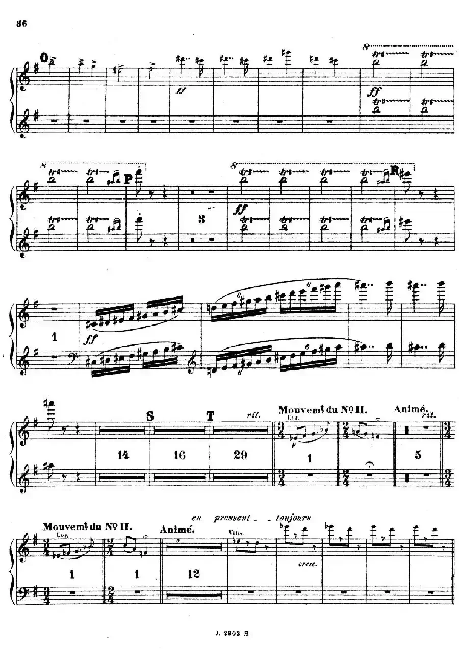 Symphony on a French Mountain Air Op.25(法国山歌交响曲·钢琴独奏·Ⅲ)