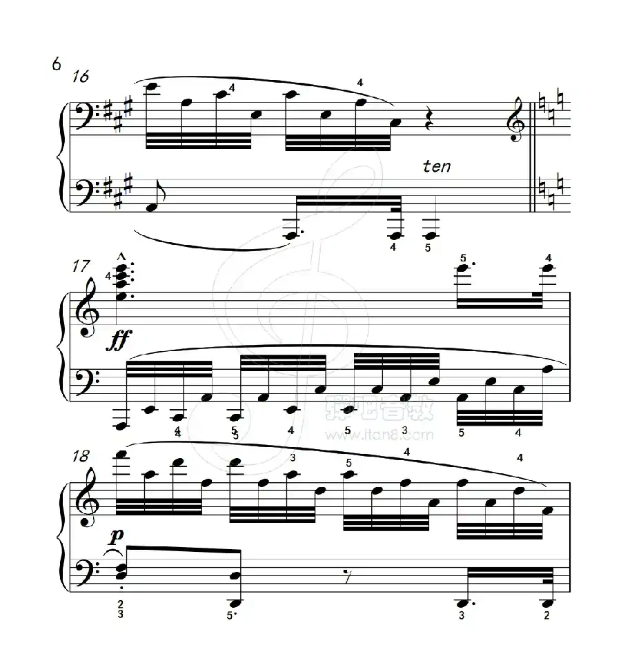练习曲 37(克拉莫钢琴练习曲60首)