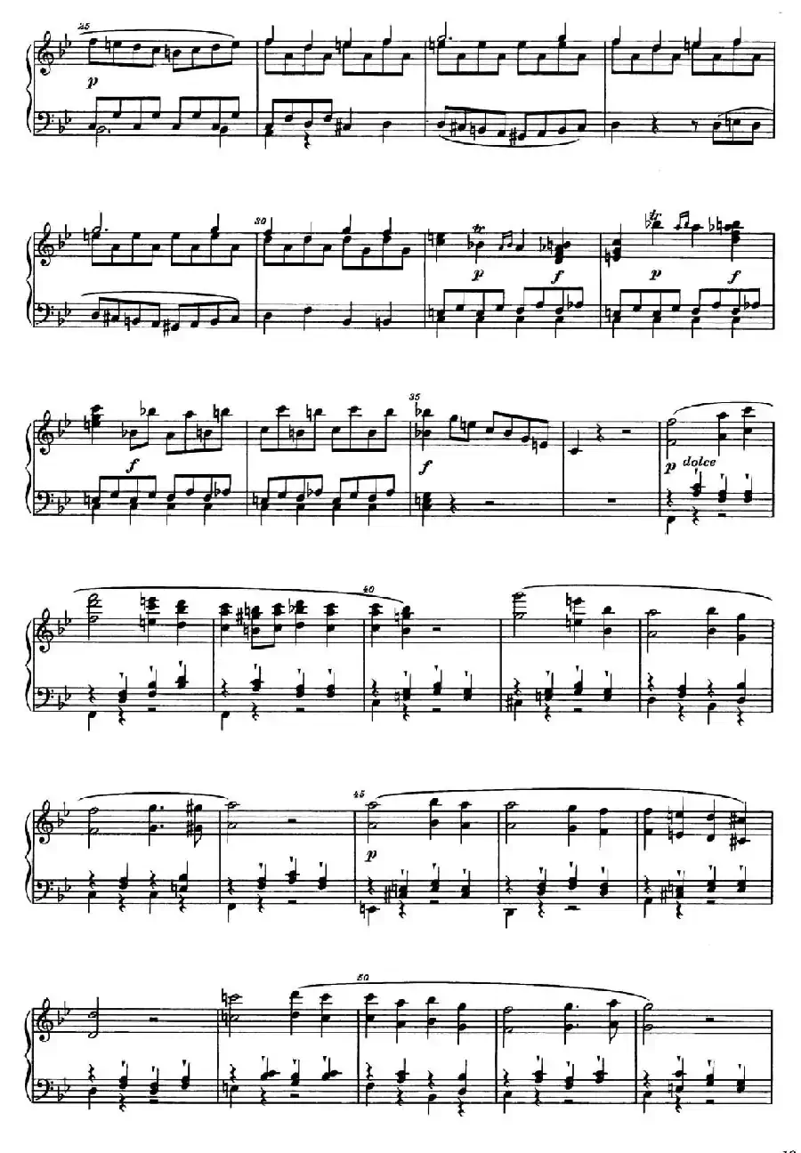 降B大调钢琴奏鸣曲 (Piano Sonata in B-flat Major Op.1)