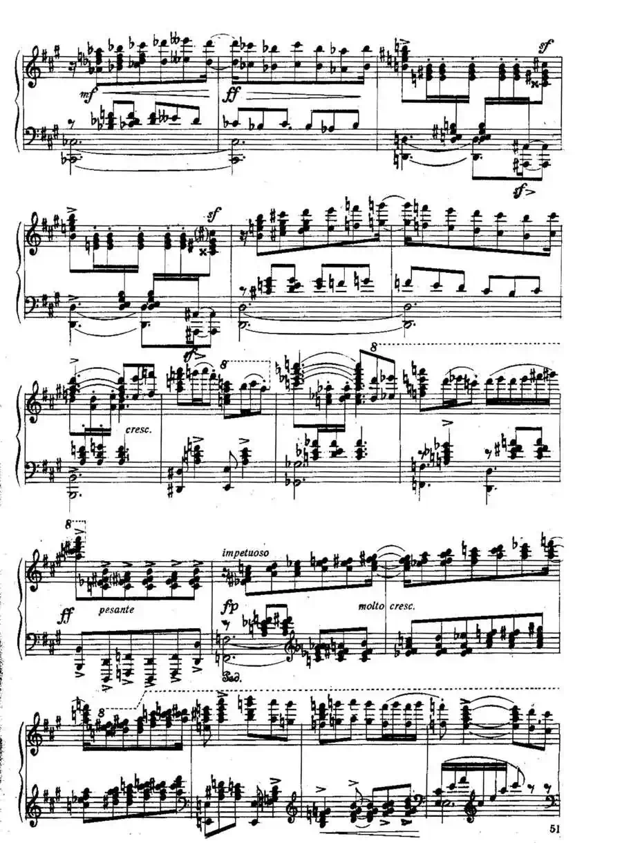 Six Préludes Exotiques Op·17(6首特色前奏曲·3)