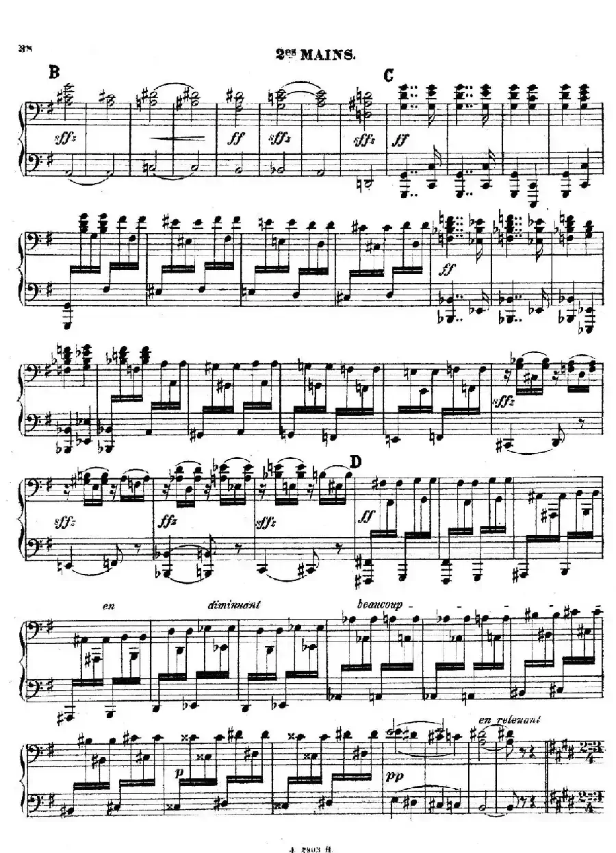 Symphony on a French Mountain Air Op.25(法国山歌交响曲·双钢琴·Ⅲ)
