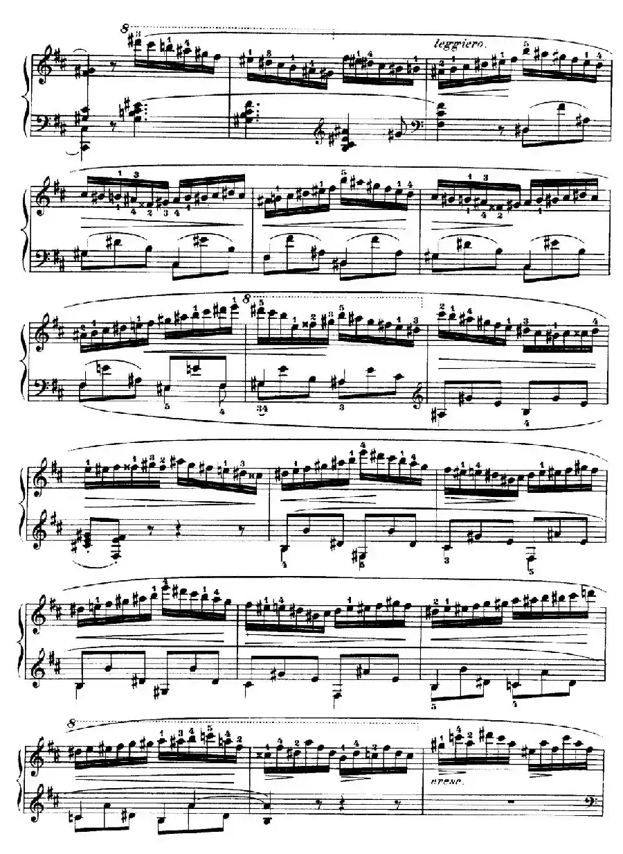 Piano Sonata No.3 in b Minor Op.58(b小调第三钢琴奏鸣曲·第四乐章)
