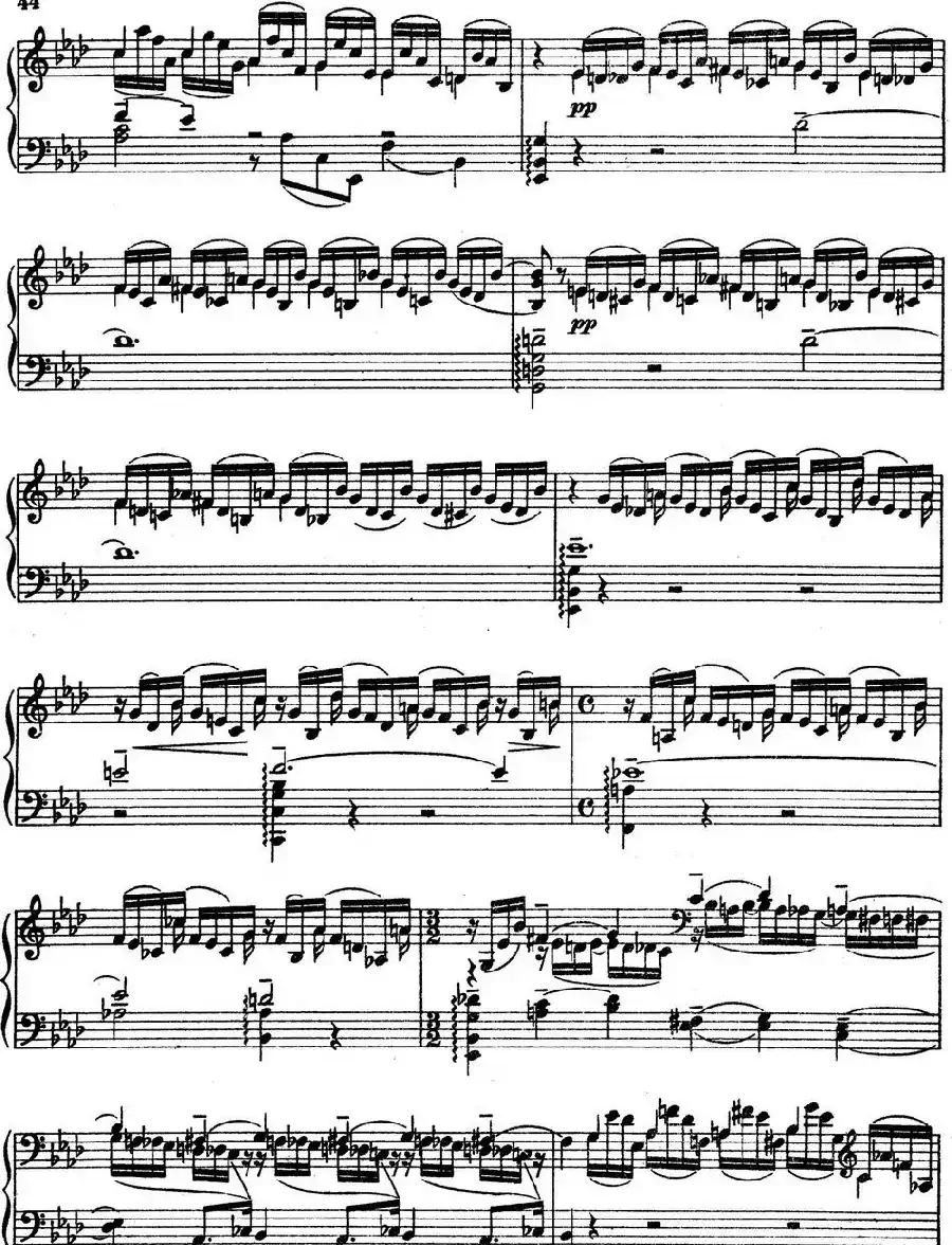 10 Preludes Op.23(拉赫玛尼诺夫10首前奏曲·Ⅷ)