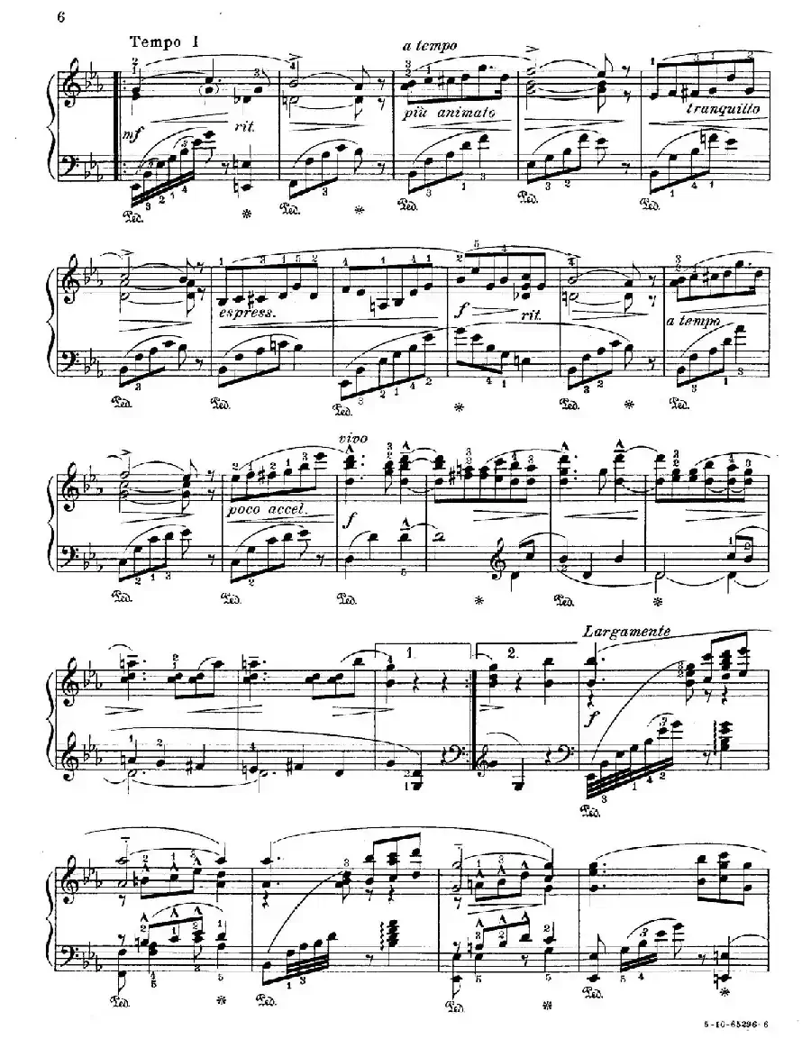 Valse Caprice in E-flat Major Op.53(降E大调随想圆舞曲)