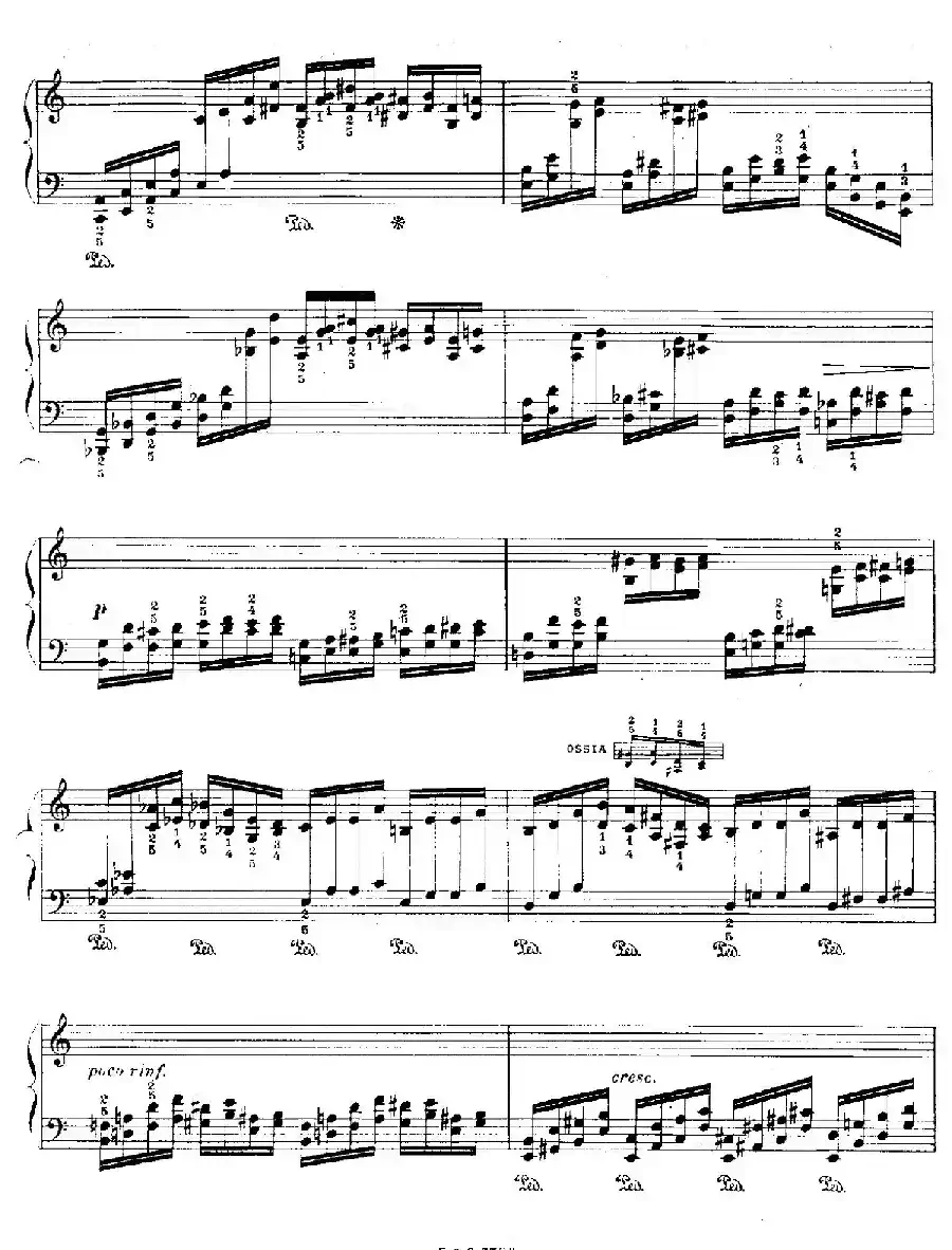 12 Etudes For The Left Hand Op.92 No.3(12首为左手而作的钢琴练习曲)