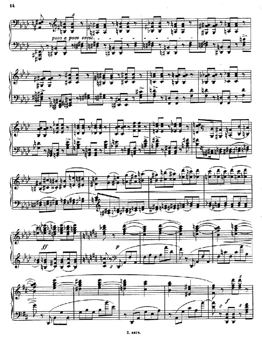 Charakterskizzen Op.40(个性素描 4. 万花筒 Kaleidoskop)