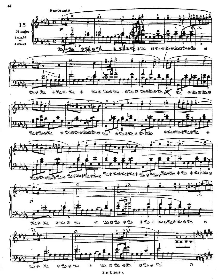 Preludes Op.28(24首前奏曲·15)
