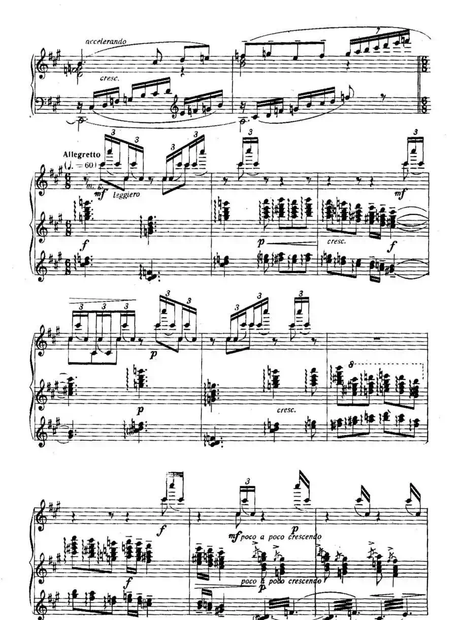 Six Préludes Exotiques Op·17(6首特色前奏曲·1)
