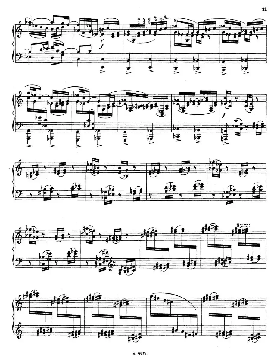 Charakterskizzen Op.40(个性素描 4. 万花筒 Kaleidoskop)