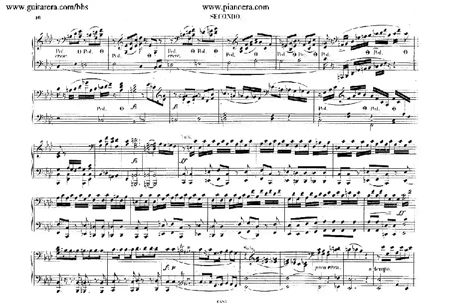 Piano Concerto No.2 in f Minor Op.21(f小调第二钢琴协奏曲·四手联弹版)