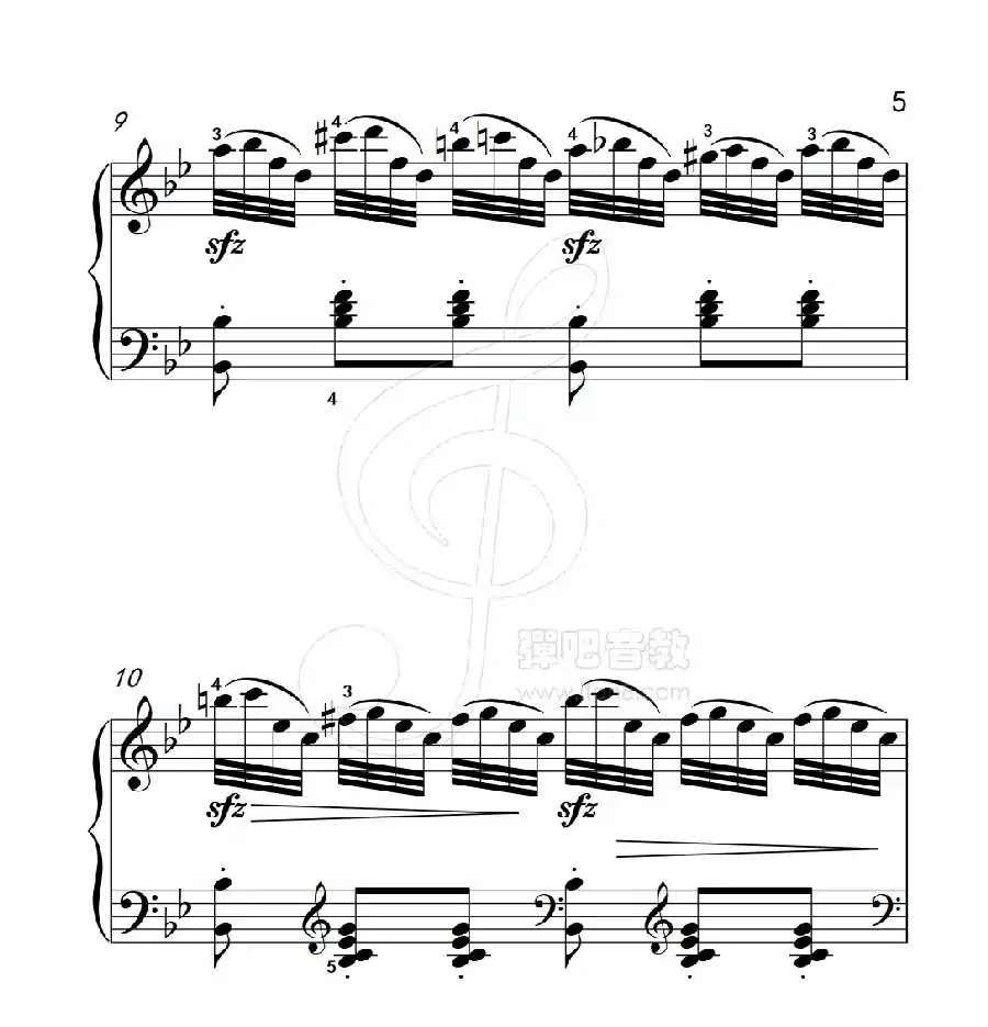 练习曲 21(克拉莫钢琴练习曲60首)