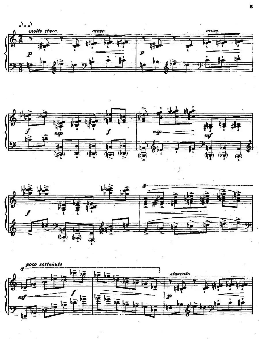 2 Toccatas(2首托卡塔)(No.1)