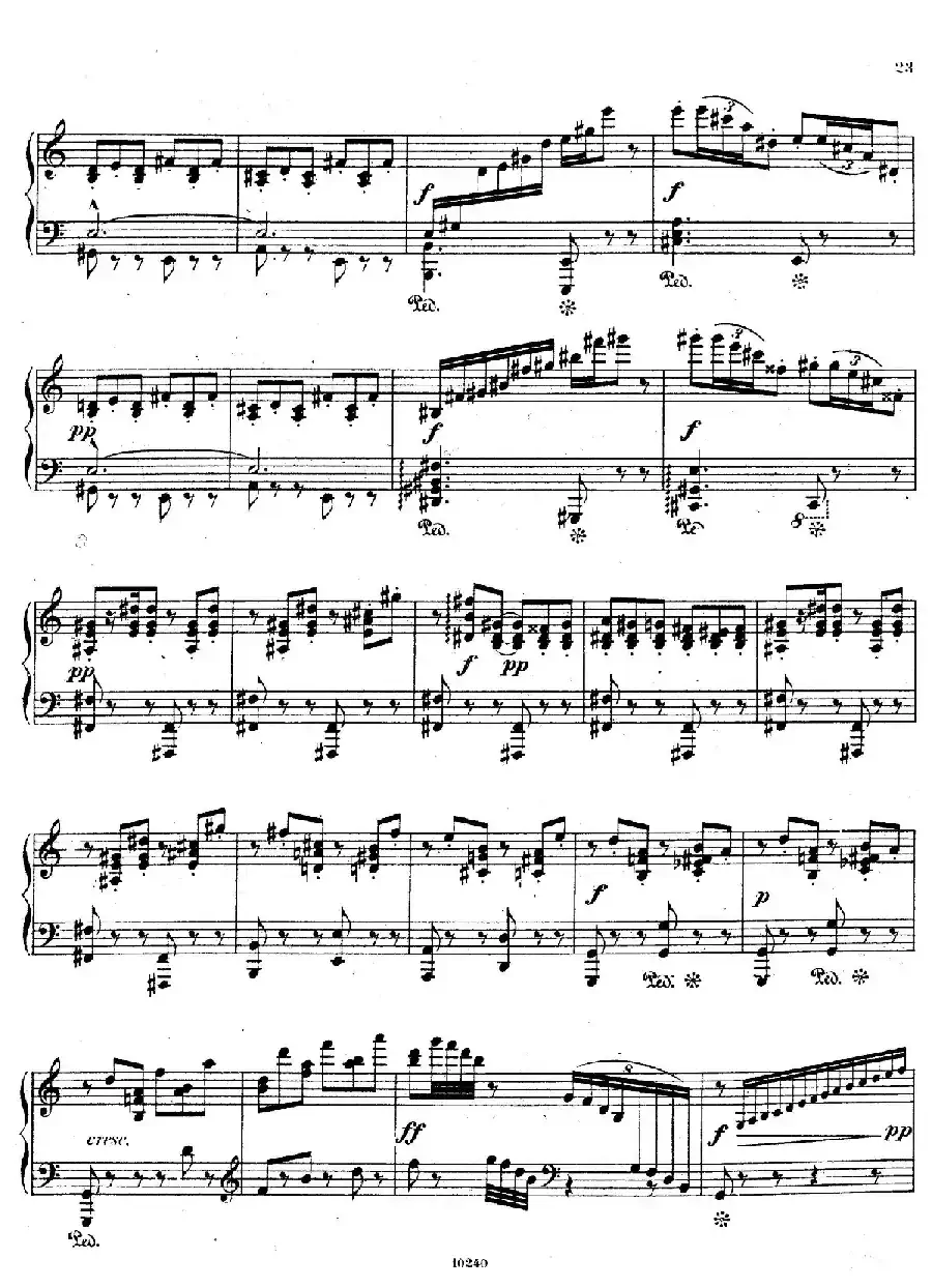 Etudes Rythmiques Op.149(节奏练习曲集)(6)