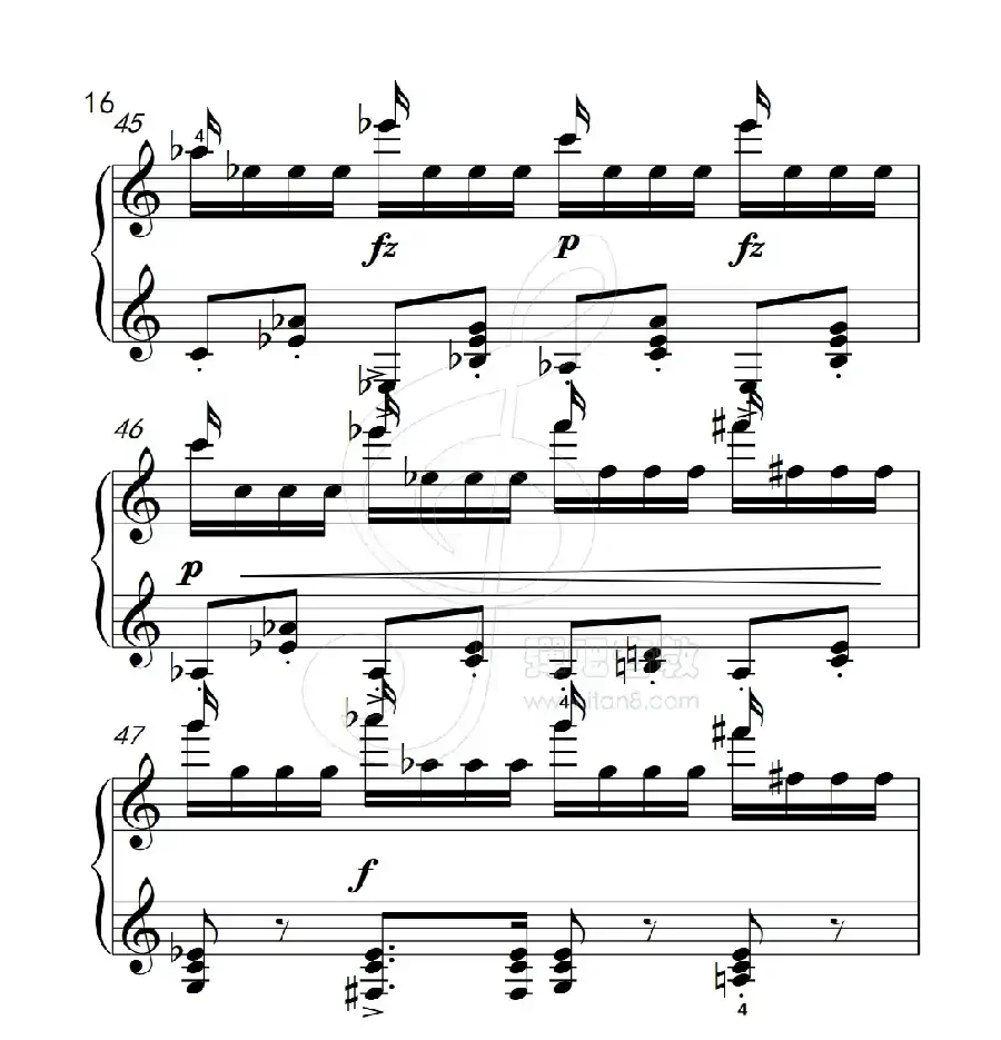 练习曲 12(克拉莫钢琴练习曲60首)
