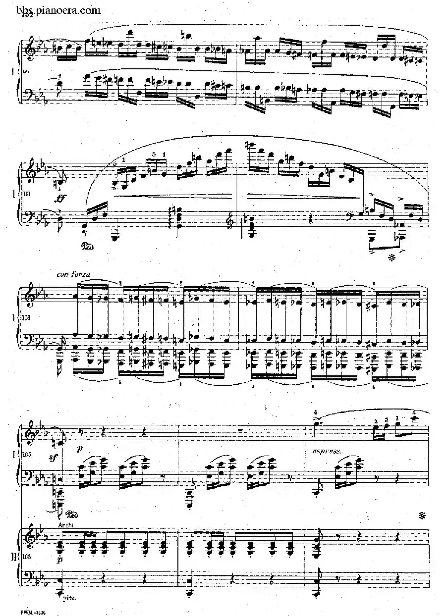 Grande Polonaise Brilliante Preceded by an Andante Spianato Op.22(平静的行板与华丽的波兰舞曲·双钢琴版)