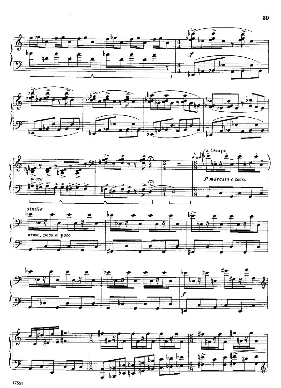 Piano Sonata in E-flat Major Op.95(降E大调钢琴奏鸣曲·Ⅲ)