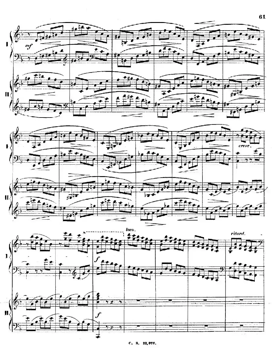 Piano Concerto No.2 in F Major Op.35(F大调第二钢琴协奏曲·Ⅱ·双钢琴)